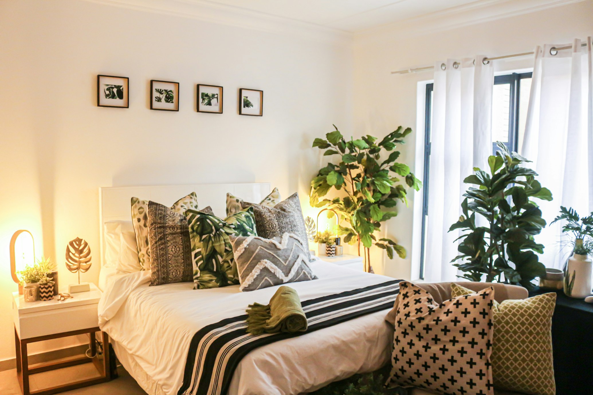 Modern coliving living room